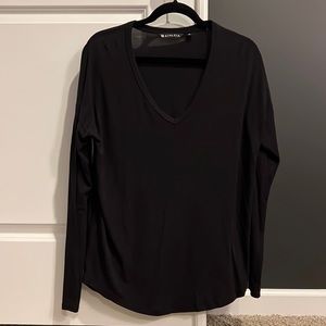 Athleta Black Long Sleeve Shirt, size Medium, great condition.